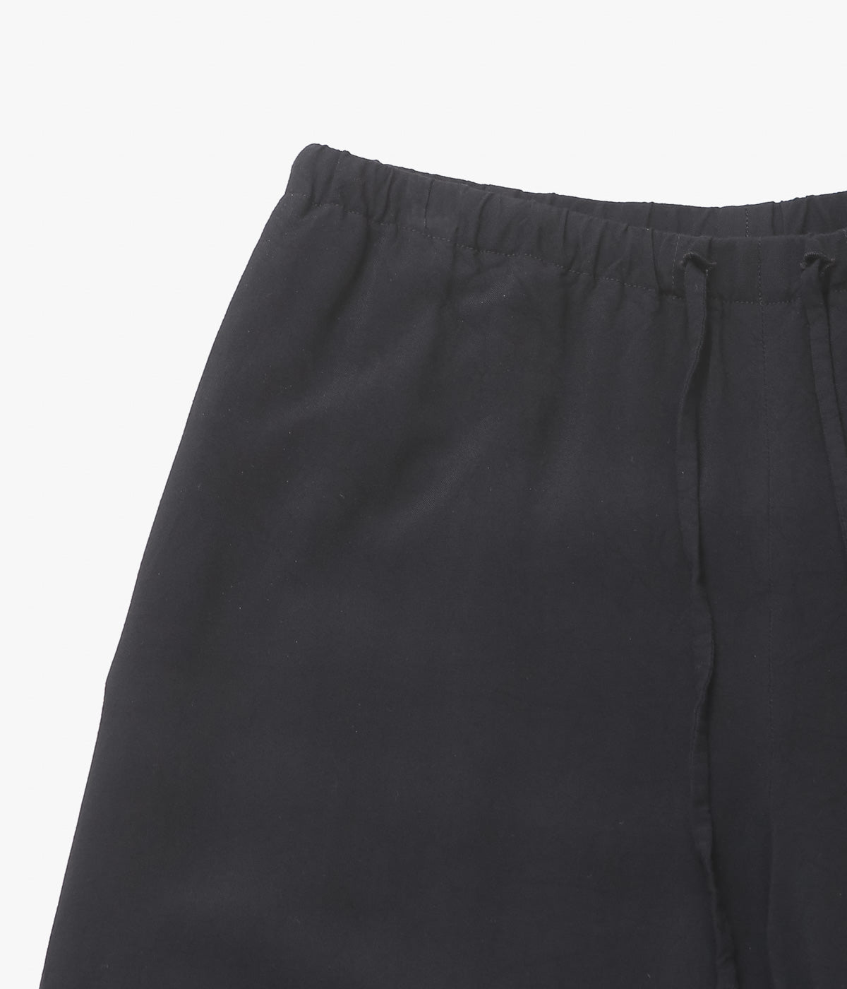 COMOLI ''レーヨン ワイドパンツ'' (BLACK)