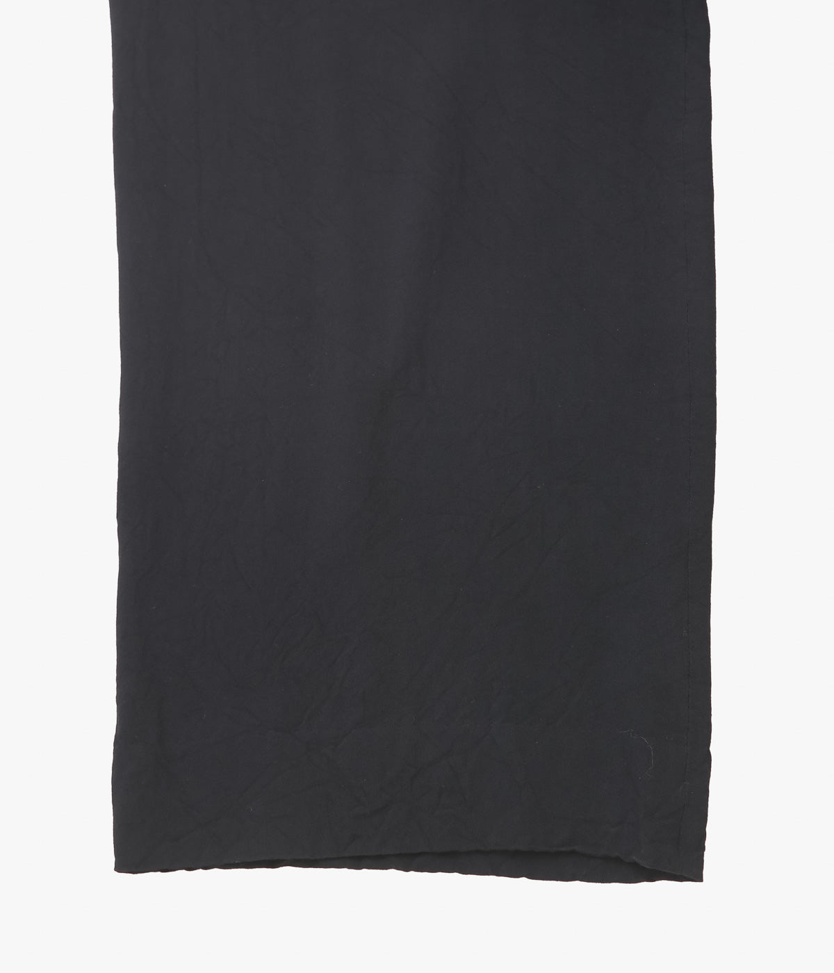 COMOLI ''レーヨン ワイドパンツ'' (BLACK)
