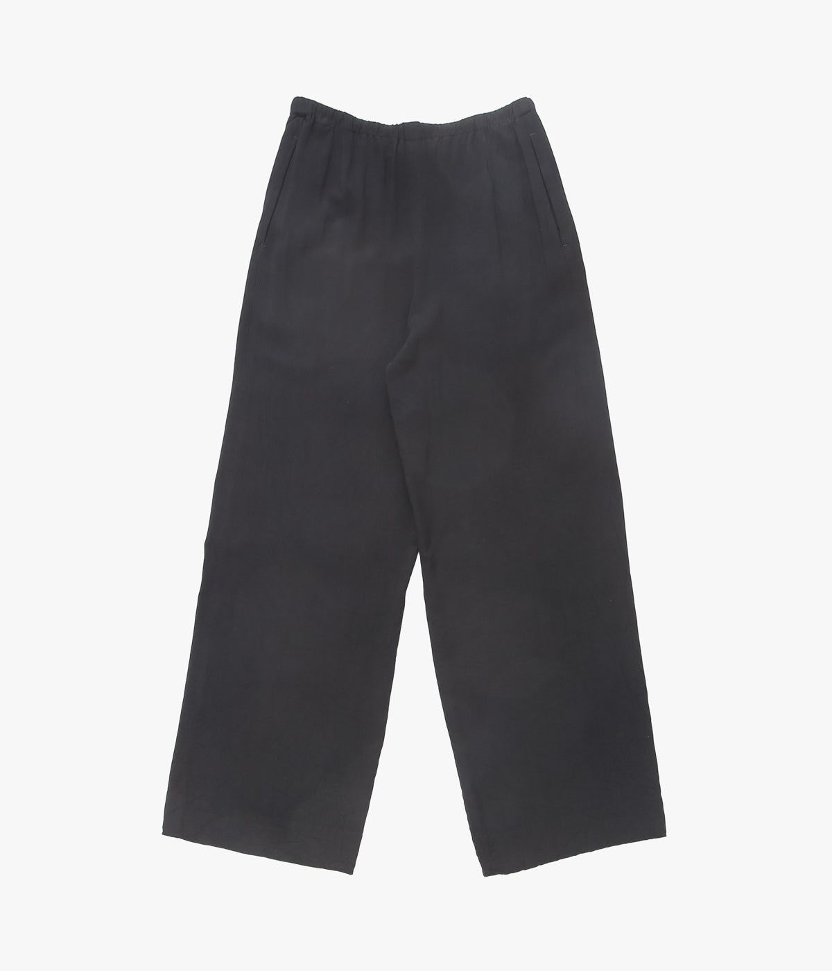 COMOLI ''レーヨン ワイドパンツ'' (BLACK)