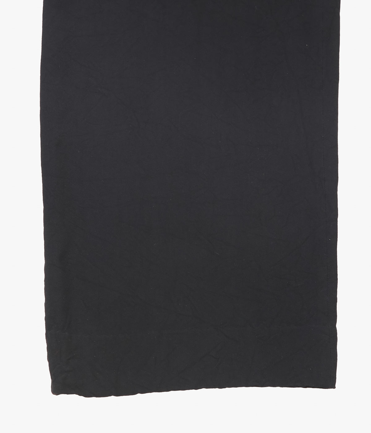 COMOLI ''レーヨン ワイドパンツ'' (BLACK)