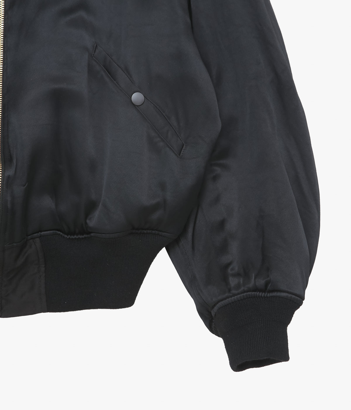 COMOLI ''リバーシブル フライトジャケット'' (BLACK) – THE STORE BY