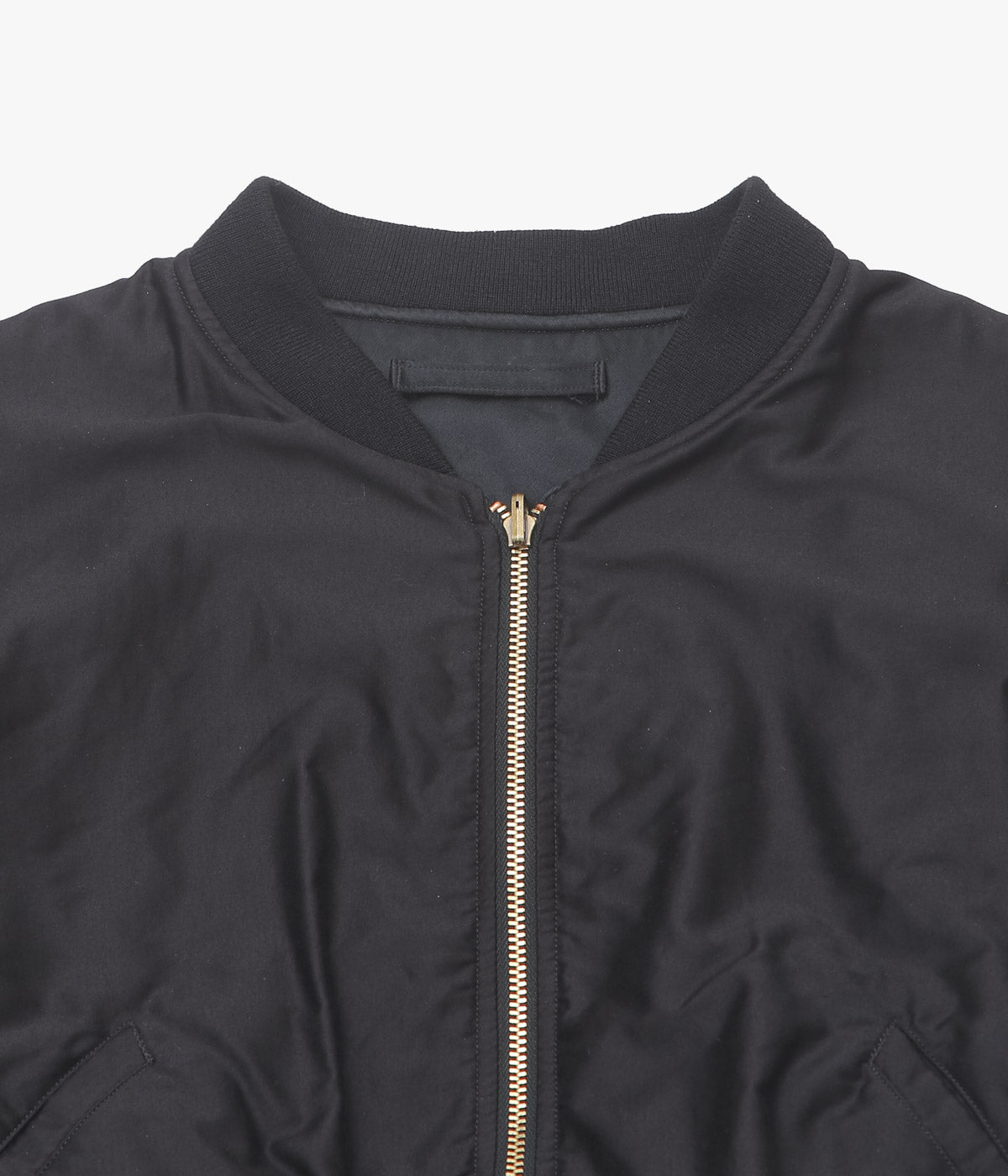 COMOLI ''リバーシブル フライトジャケット'' (BLACK)