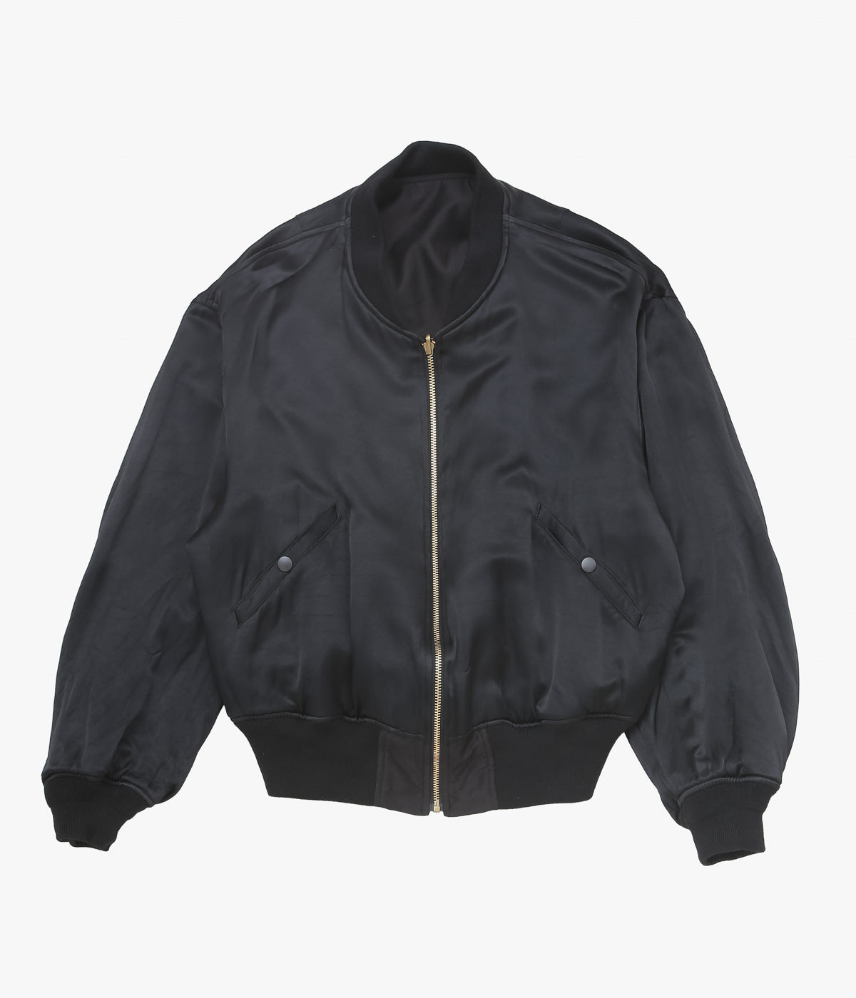 COMOLI ''リバーシブル フライトジャケット'' (BLACK)