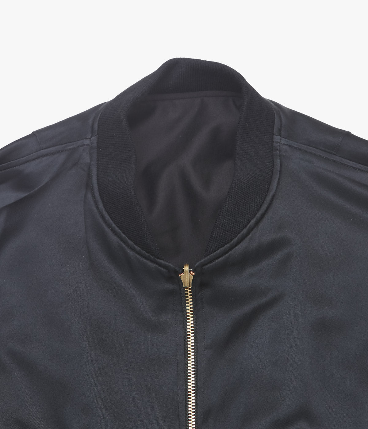 COMOLI ''リバーシブル フライトジャケット'' (BLACK)