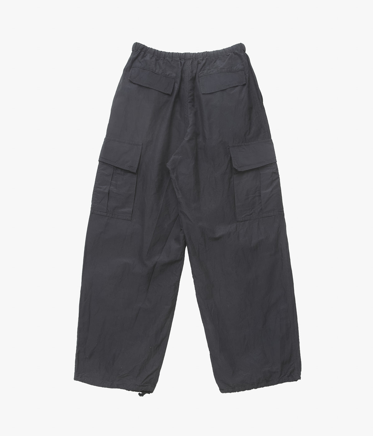 COMOLI ''リップストップ 6Pパンツ'' (BLACK)