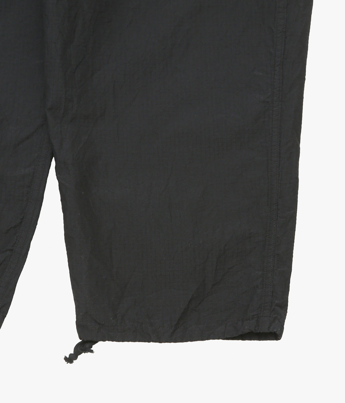 COMOLI "Ripstop Convertible 6-Pocket Pants" (BLACK)