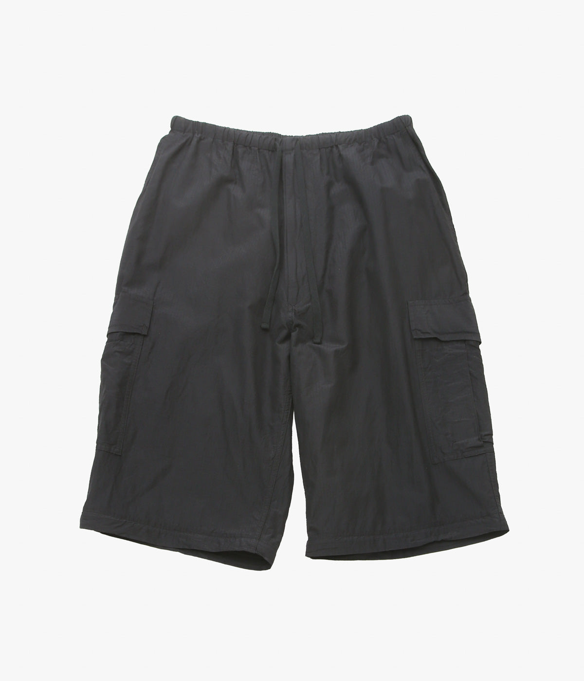 COMOLI ''リップストップ コンバーティブル6Pパンツ'' (BLACK) – THE