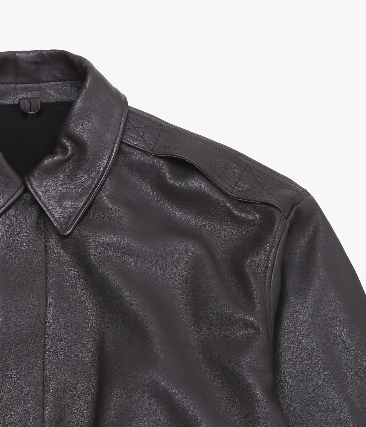 COMOLI ''シープスキン A-2ジャケット'' (BROWN)