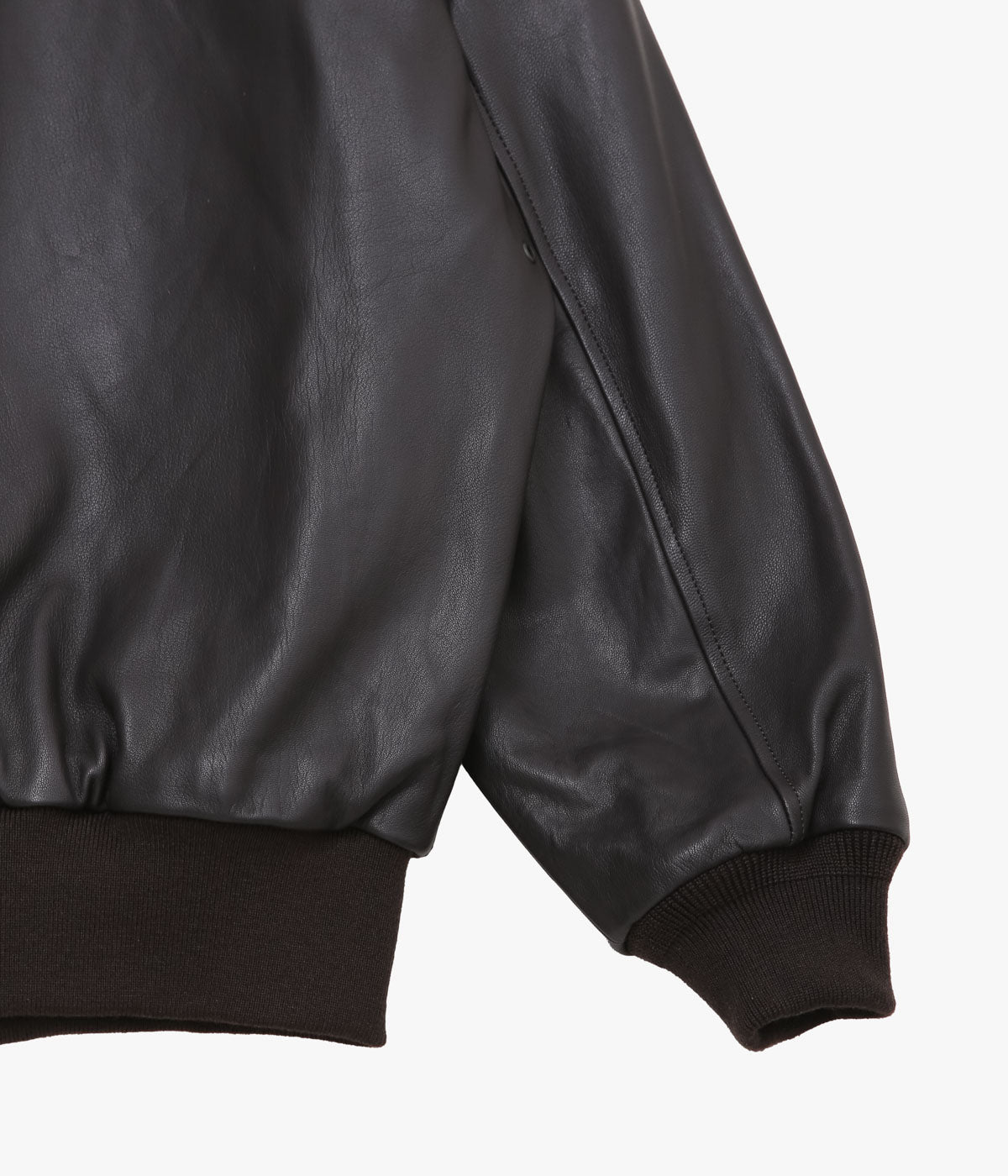 COMOLI ''シープスキン A-2ジャケット'' (BROWN)