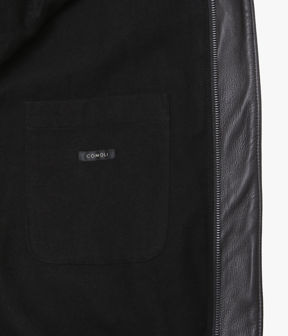 COMOLI ''シープスキン A-2ジャケット'' (BROWN)