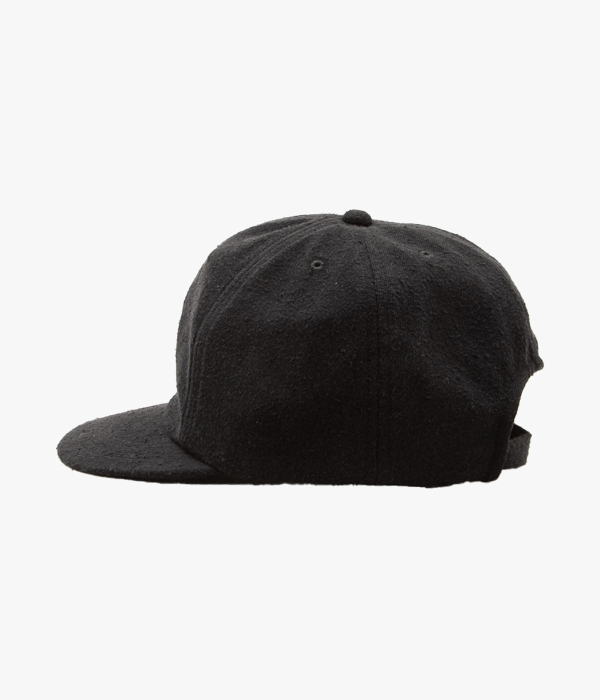 COMOLI ''Silk Nep Cap'' (BLACK)