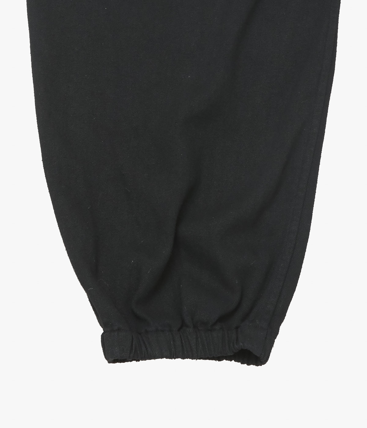 COMOLI ''실크 넥 드로우 스트링 팬츠 ''(BLACK)