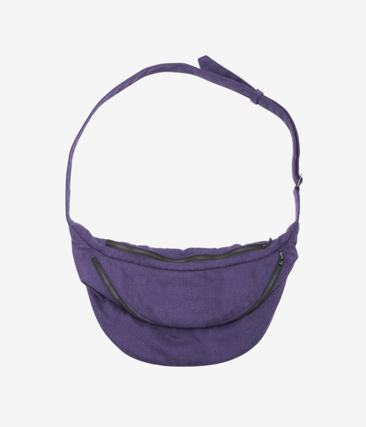 COMOLI ''シルクネップ ウエストバッグ'' (PURPLE)