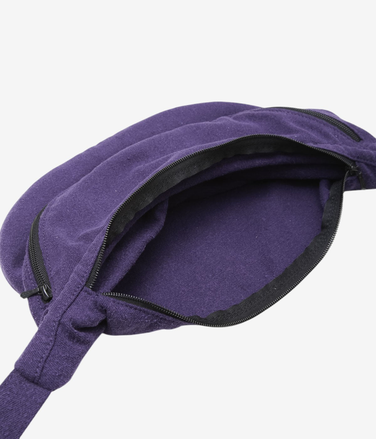 COMOLI ''シルクネップ ウエストバッグ'' (PURPLE)