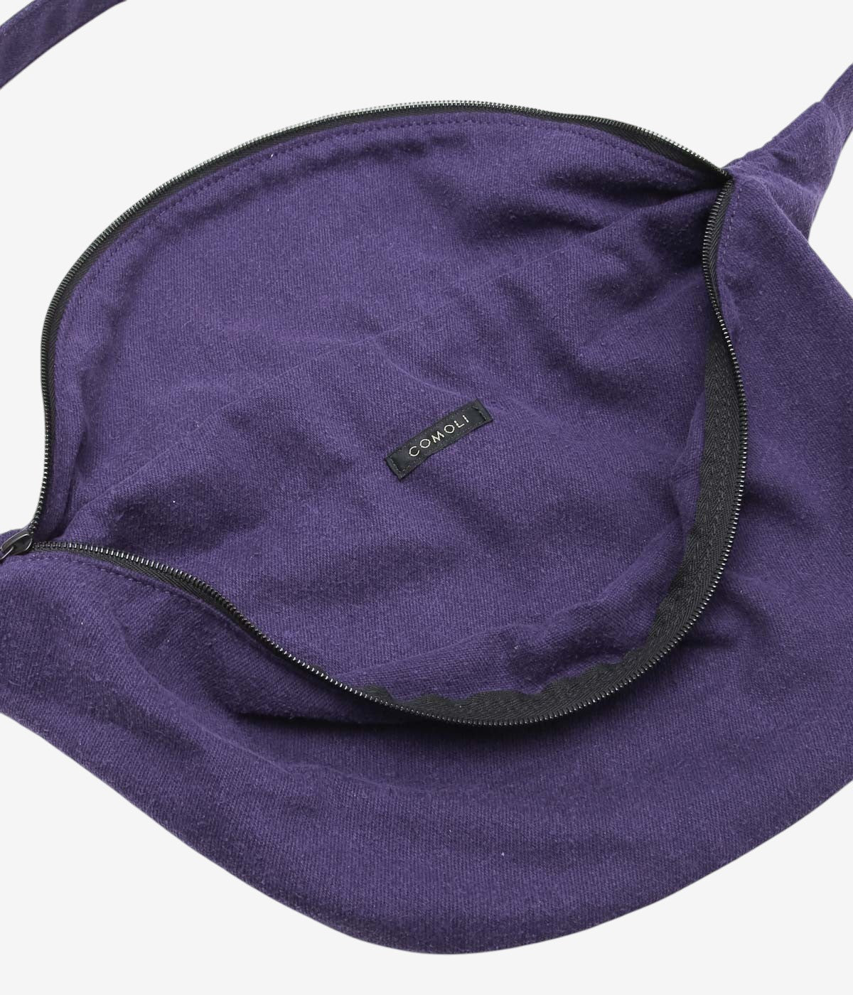 COMOLI ''シルクネップ ウエストバッグ'' (PURPLE)