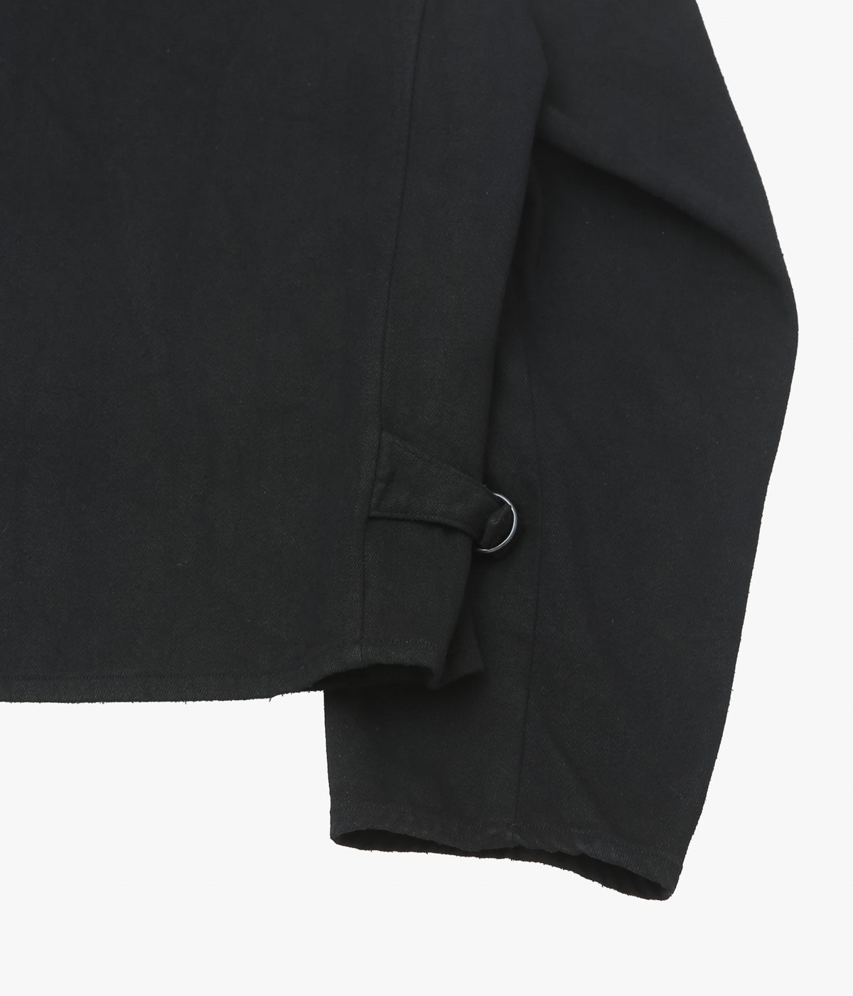 COMOLI ''Silk Nep Zip Short Jacket'' (BLACK) – THE STORE BY MAIDENS