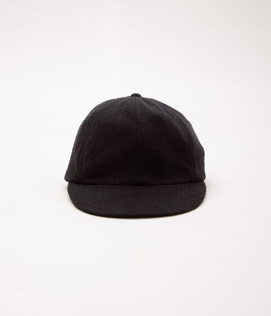COMOLI ''Silk Nep Cap'' (BLACK)