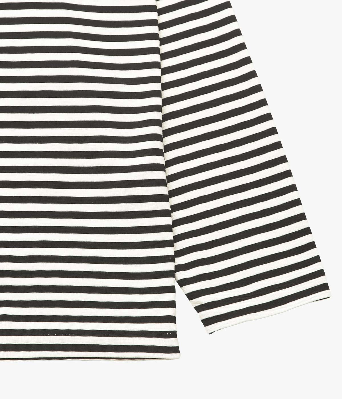 COMOLI ''ボーダー ボートネック'' (BLACK / ECRU) – THE STORE BY MAIDENS