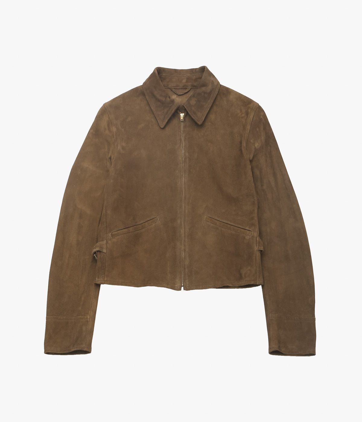 COMOLI ''スエード ショートジャケット'' (BROWN)