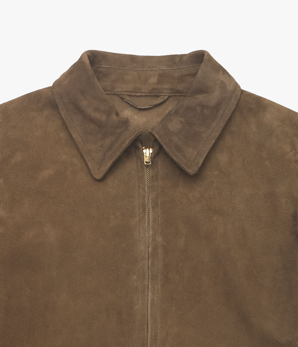 COMOLI ''スエード ショートジャケット'' (BROWN)