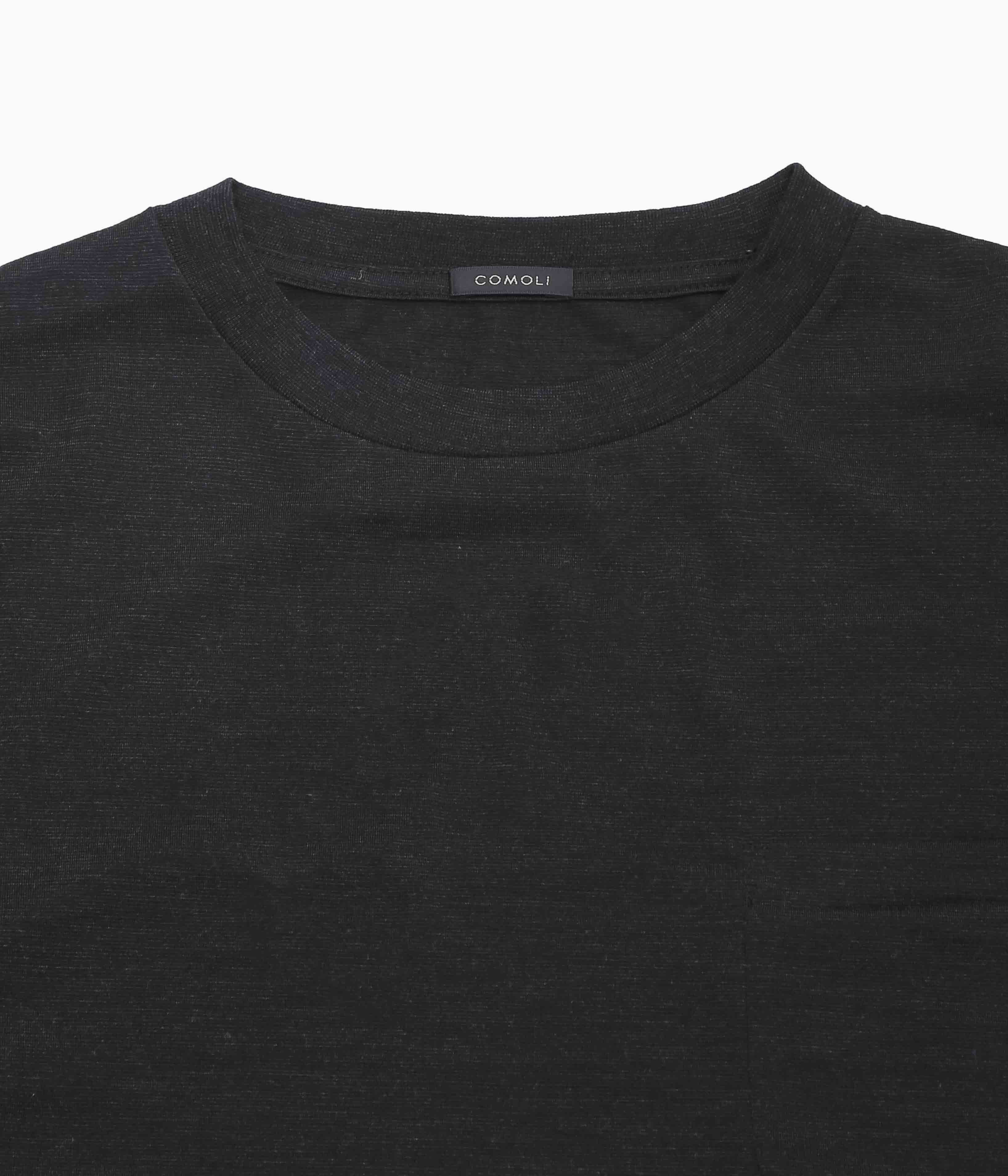 COMOLI ''サマーウール 半袖Tシャツ'' (CHARCOAL) – THE STORE BY MAIDENS