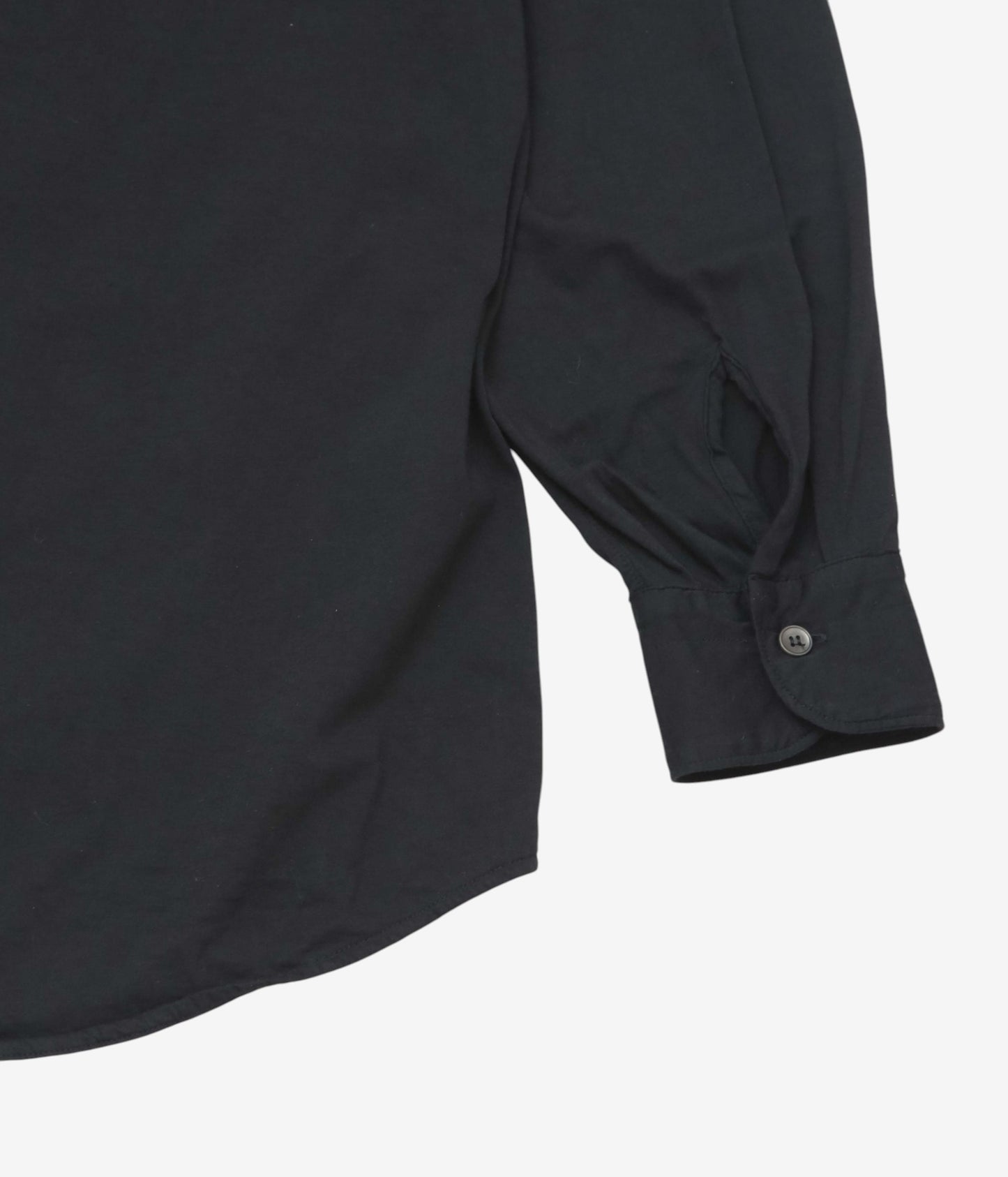 COMOLI ''THINコットン コモリシャツ'' (BLACK)