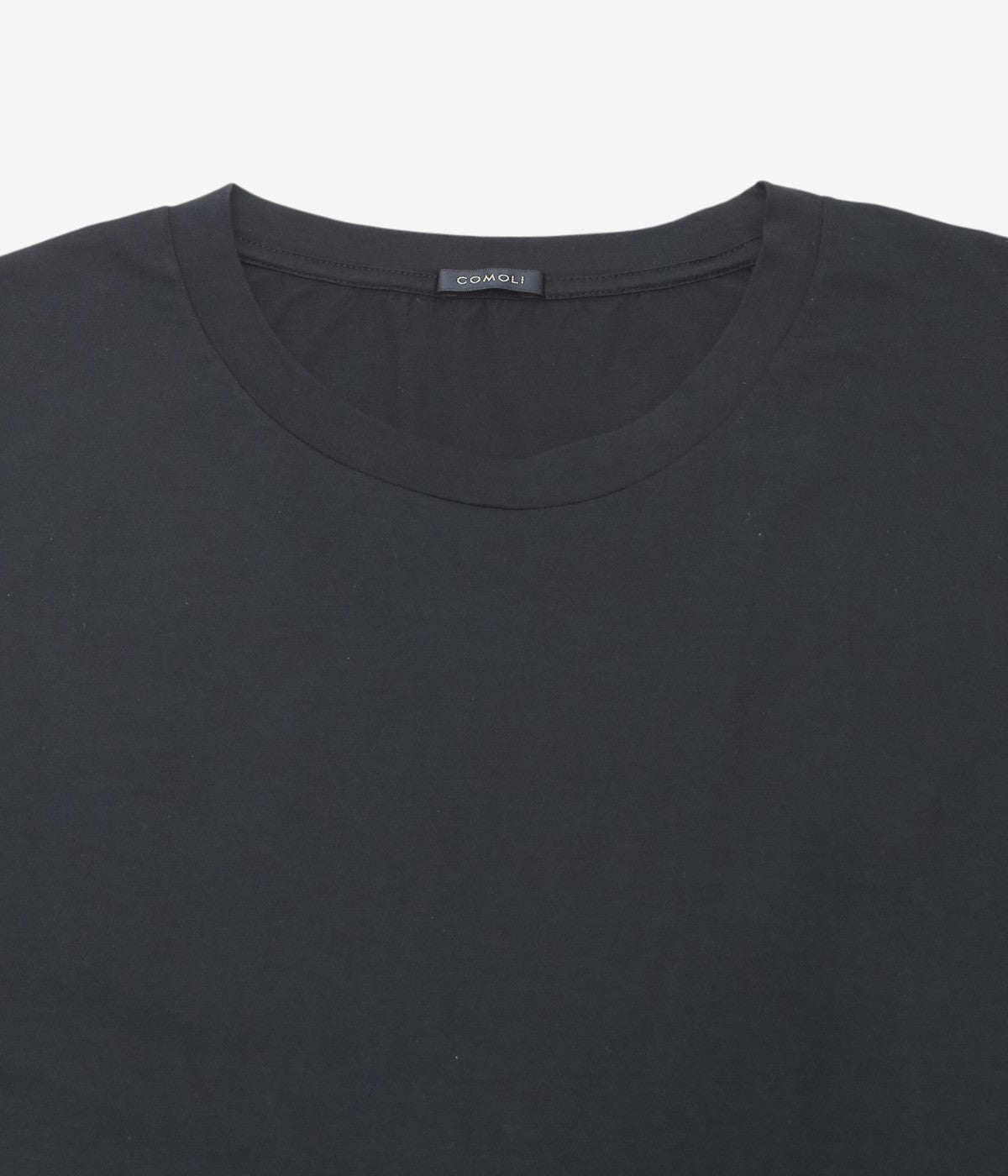 COMOLI ''THIN コットン ノースリーブ'' (BLACK)
