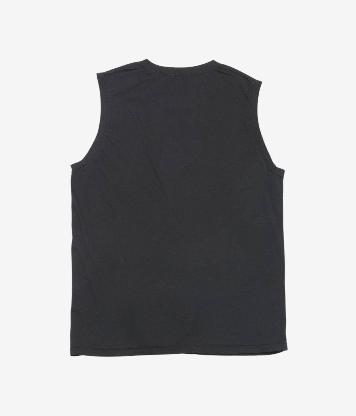 COMOLI ''THIN コットン ノースリーブ'' (BLACK)