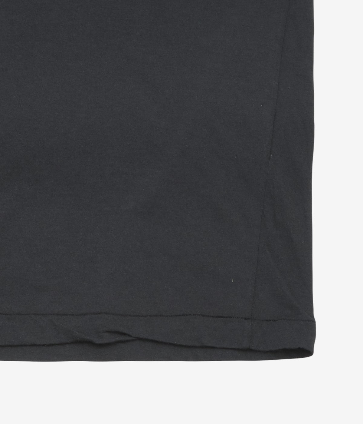 COMOLI "THIN Cotton T-Shirt" (BLACK)