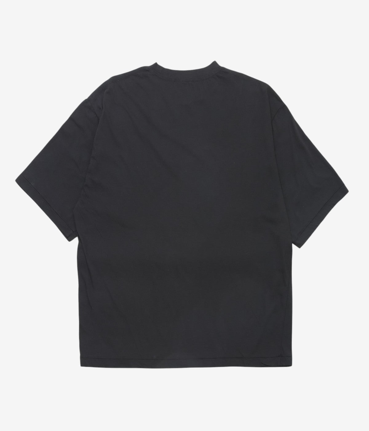 COMOLI "THIN Cotton T-Shirt" (BLACK)