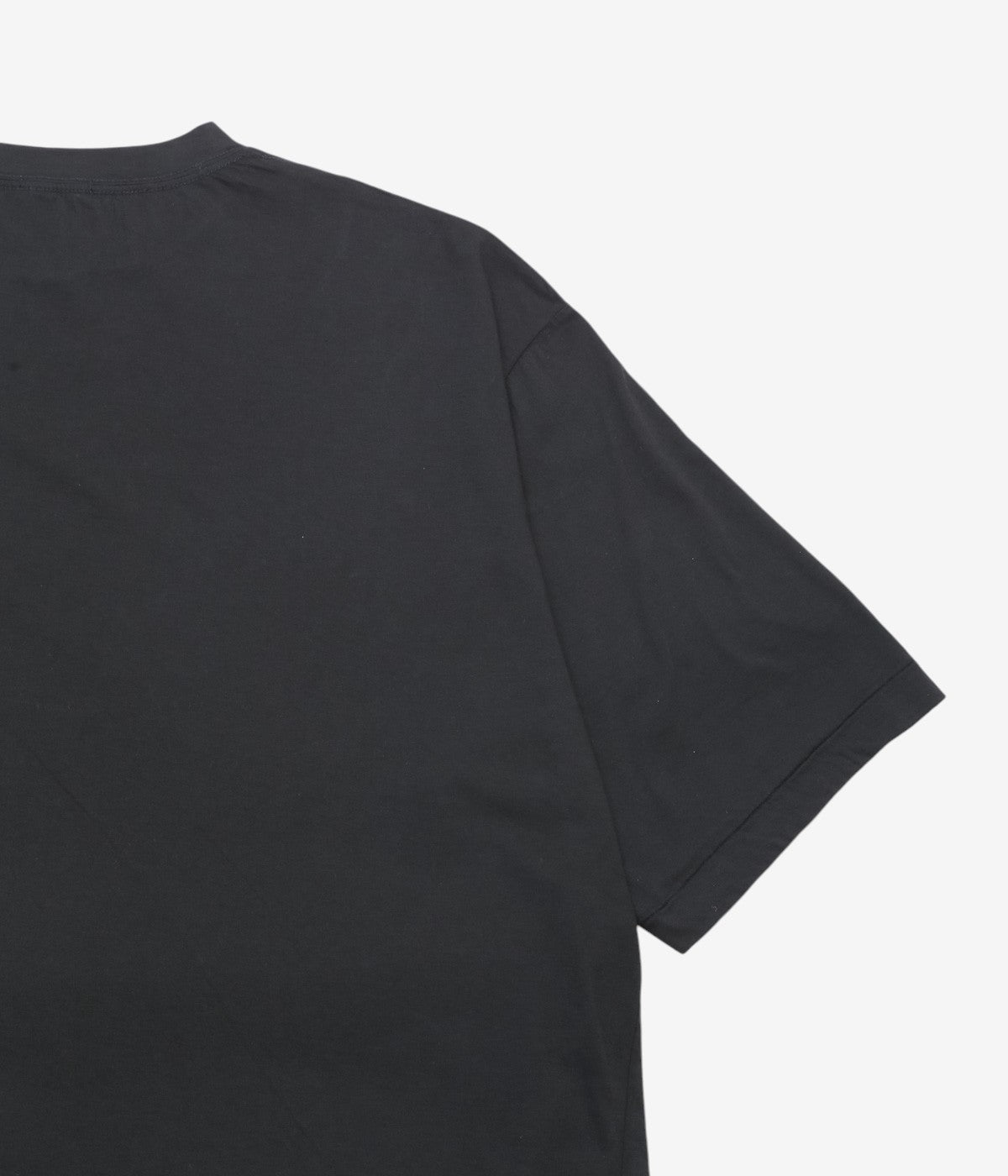 COMOLI "THIN Cotton T-Shirt" (BLACK)
