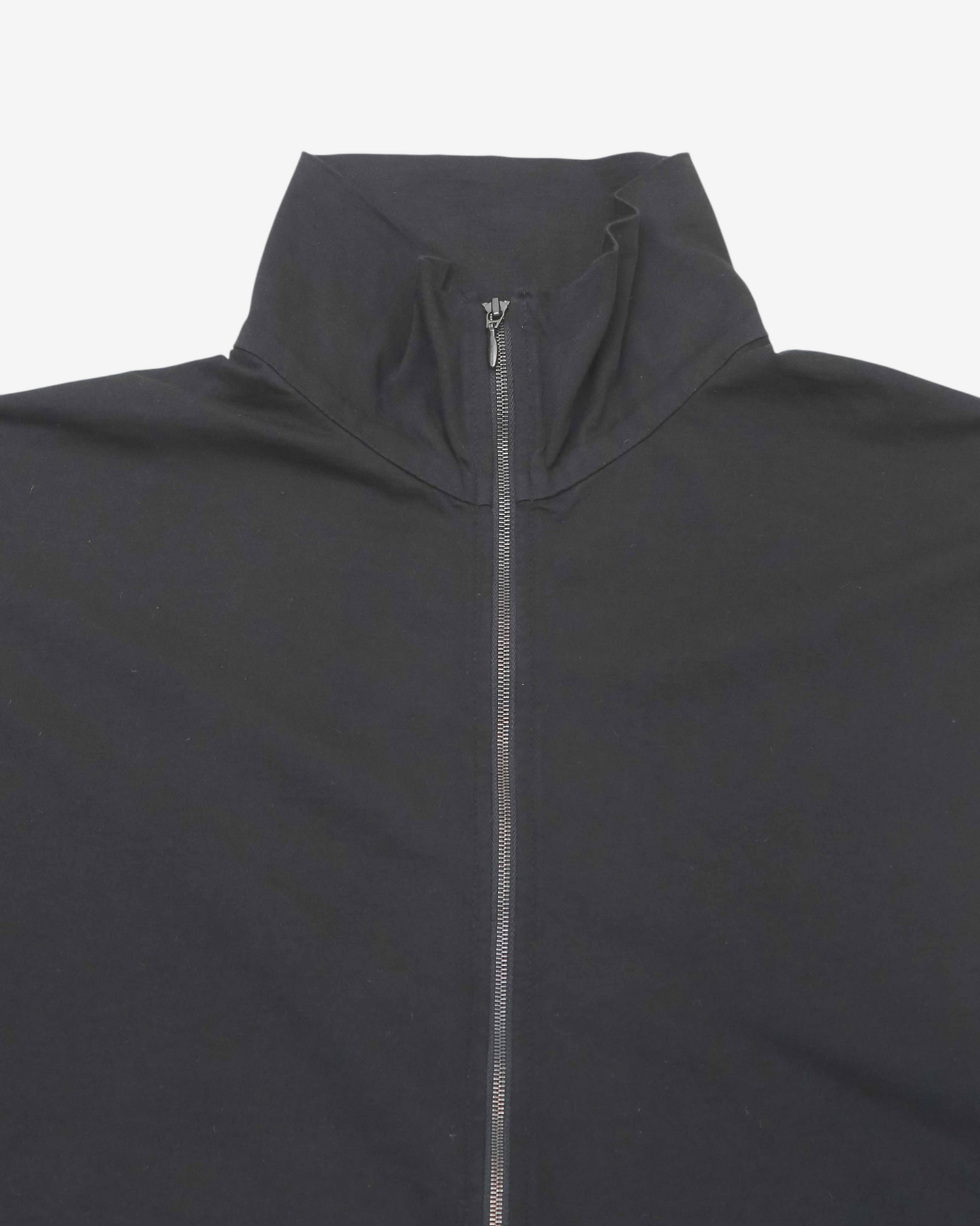 COMOLI ''THINコットン ジップジャケット'' (BLACK)