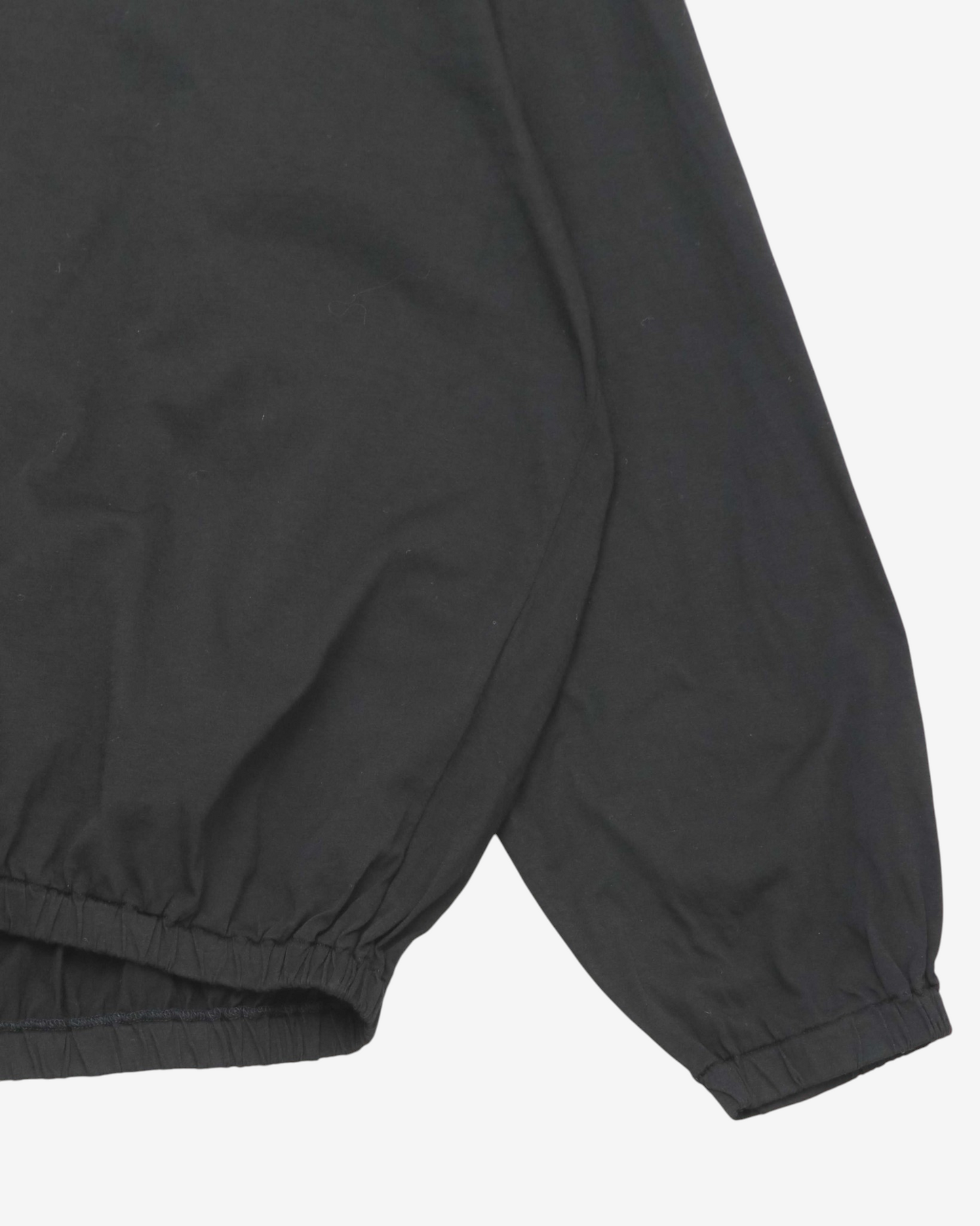 COMOLI ''THINコットン ジップジャケット'' (BLACK)