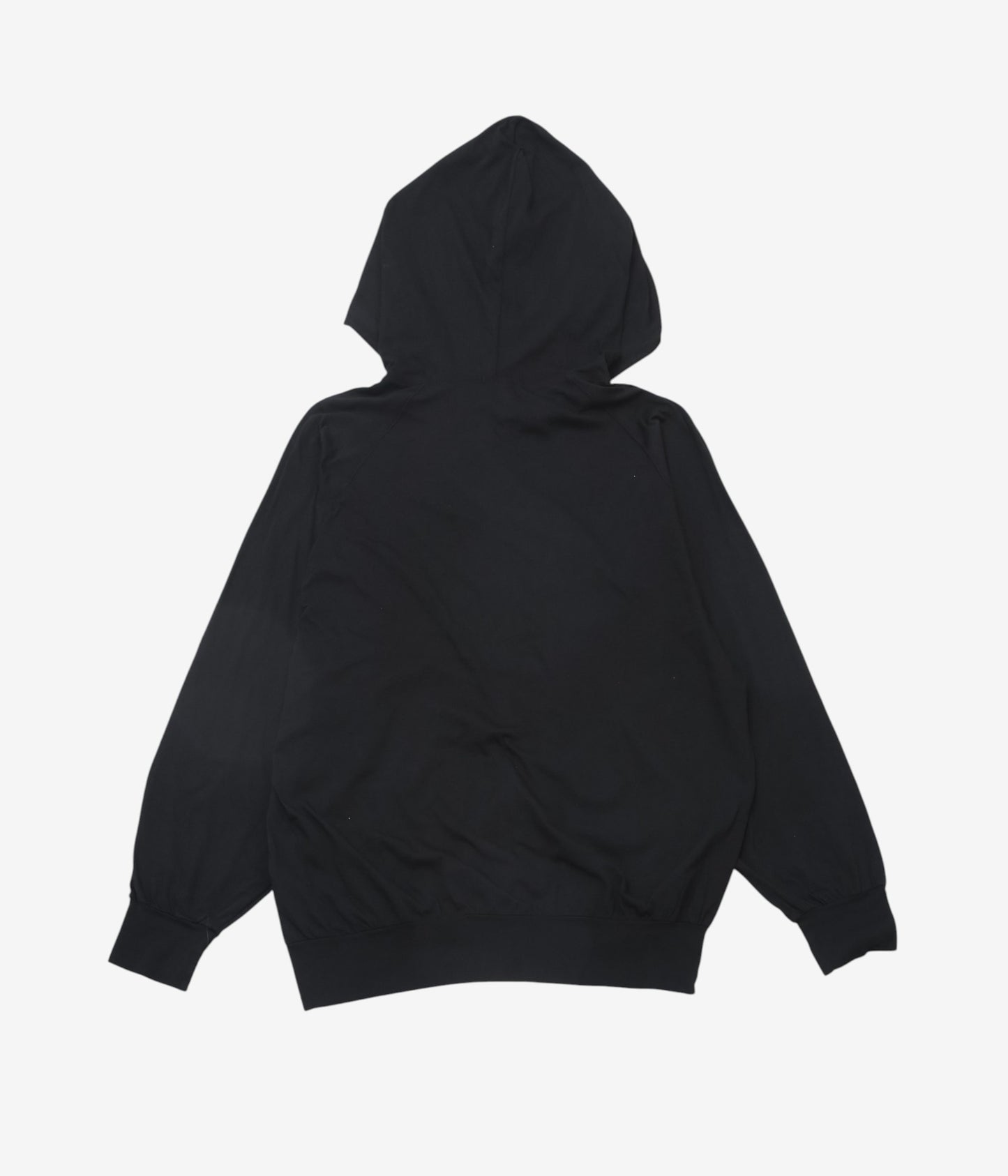 COMOLI ''THINコットン ジップパーカ'' (BLACK)