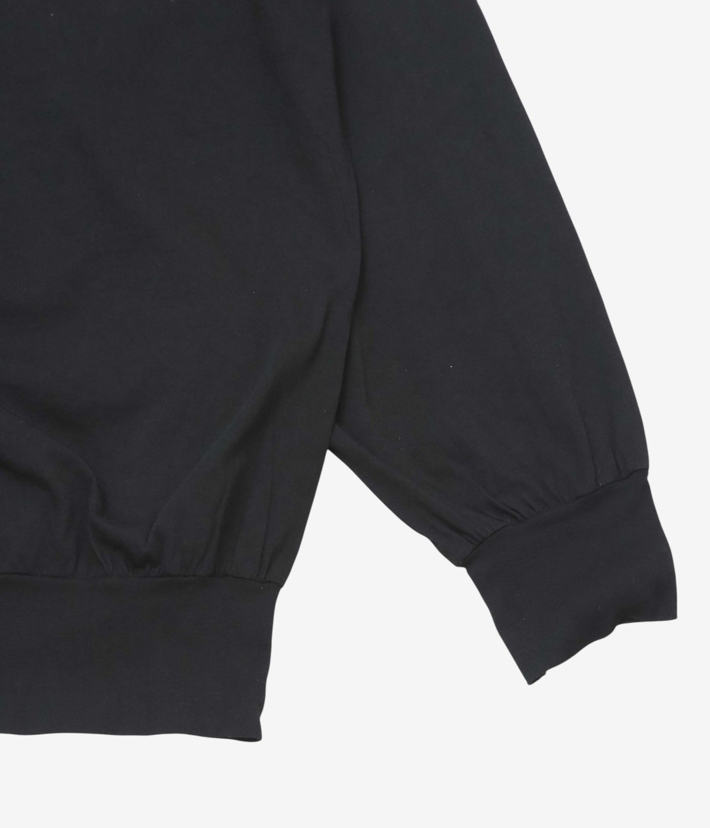 COMOLI ''THINコットン ジップパーカ'' (BLACK)