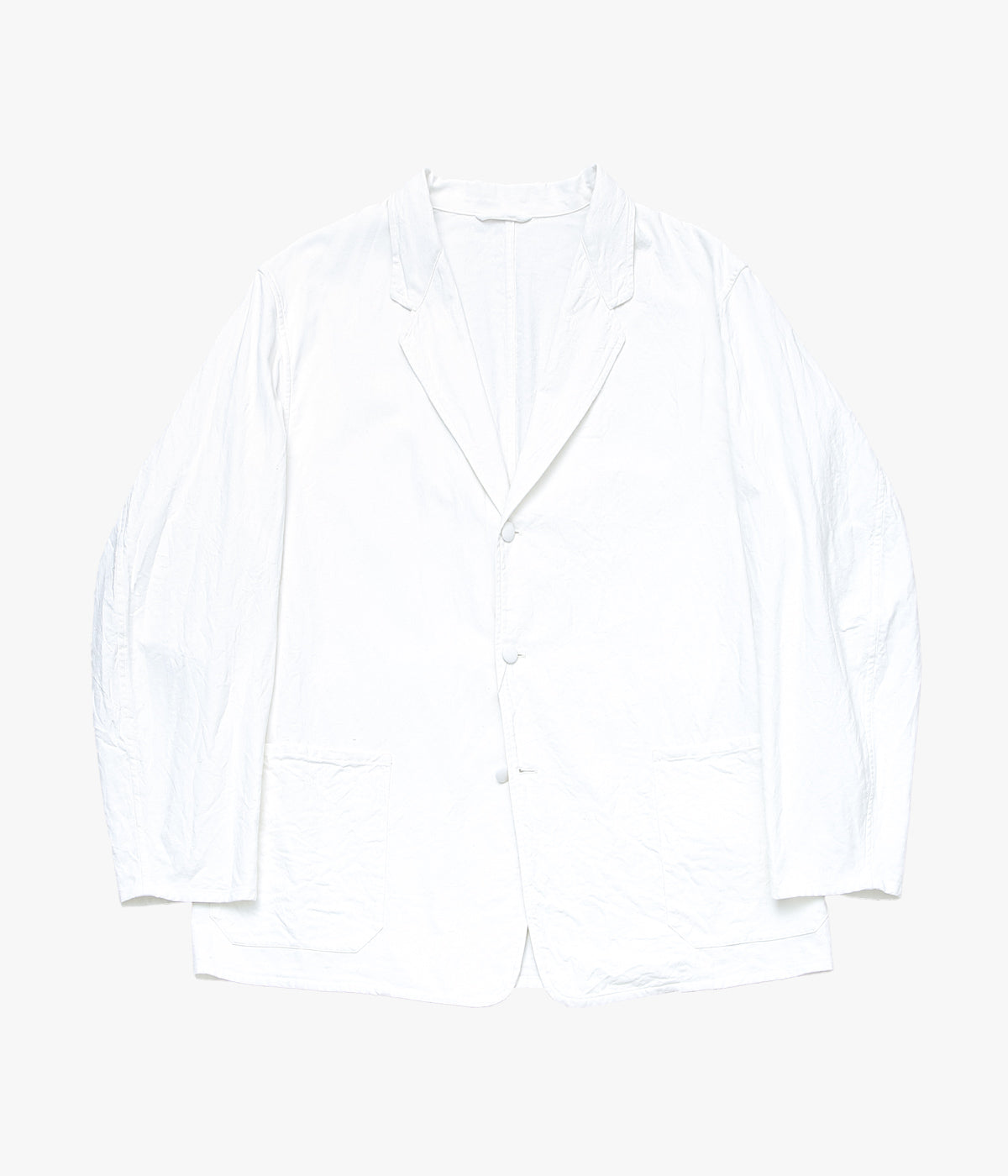 COMOLI "White Jacket" (WHITE)