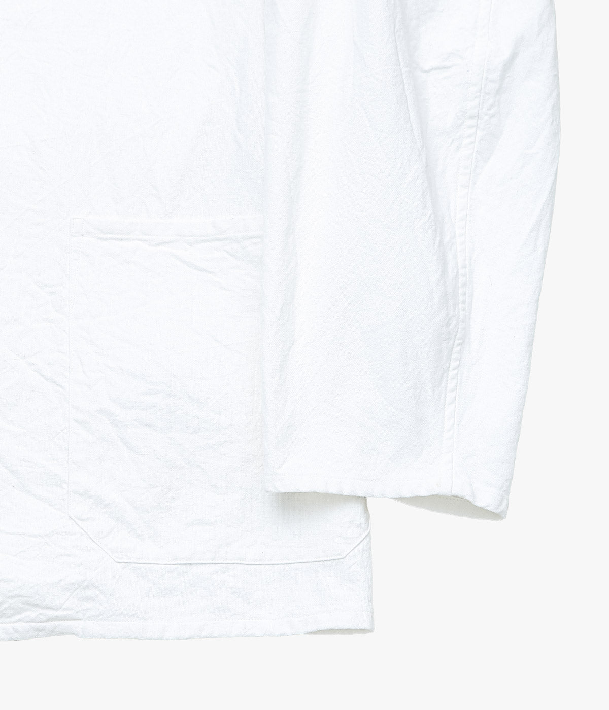 COMOLI "White Jacket" (WHITE)