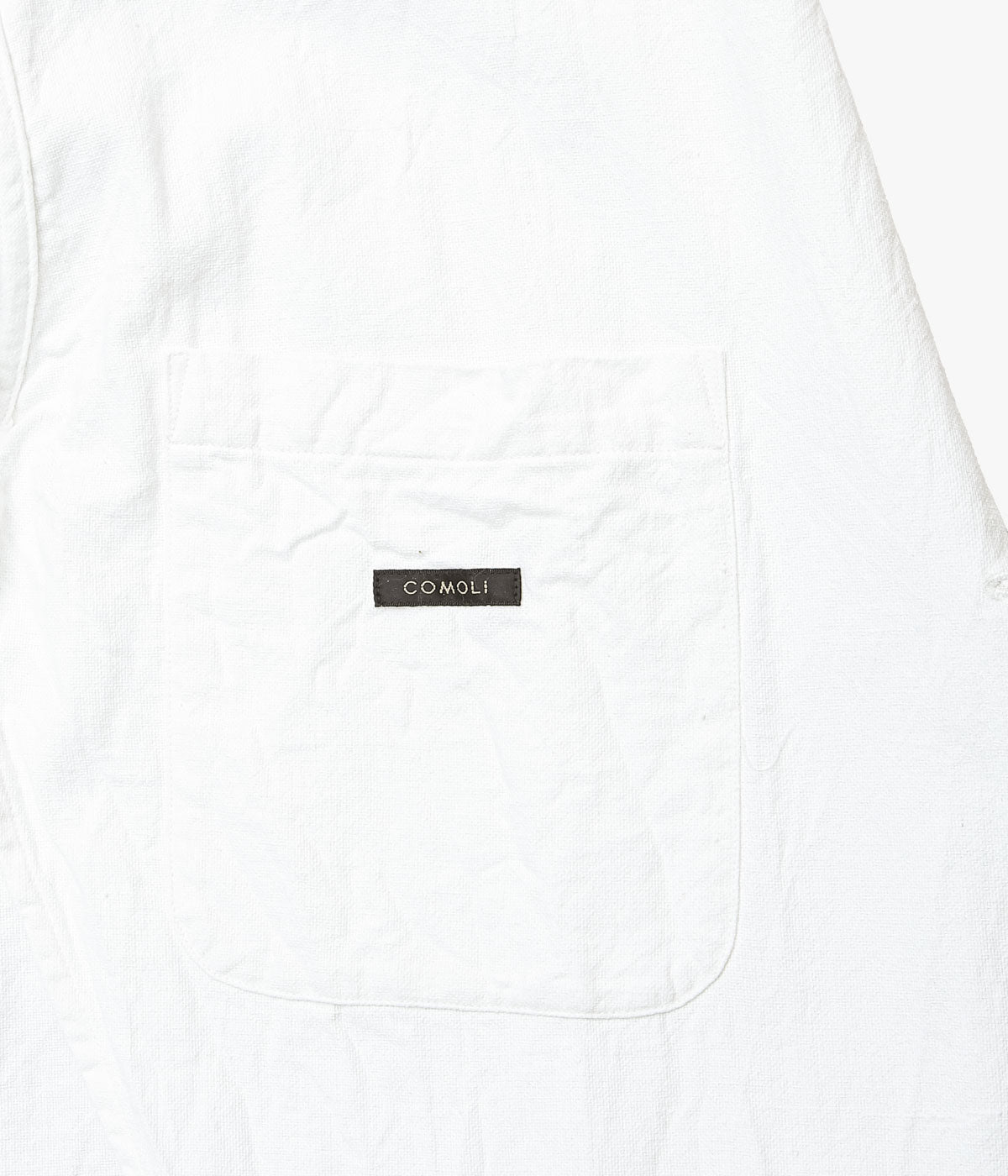 COMOLI "White Jacket" (WHITE)