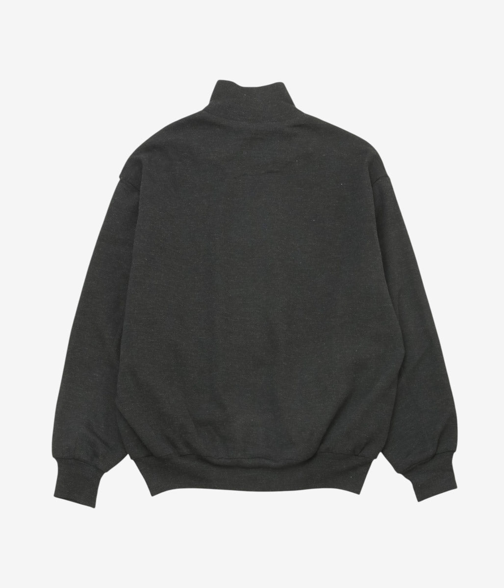 COMOLI ''ウールニット トラックジャケット'' (CHARCOAL)