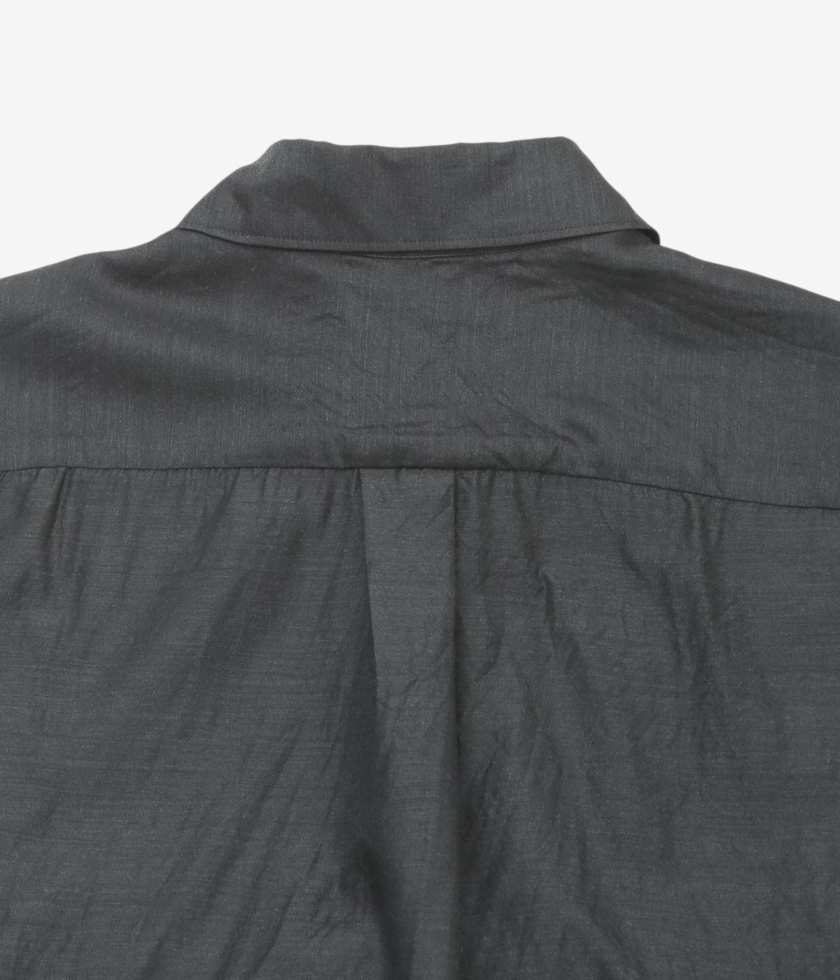 COMOLI ''ウールシルク コモリシャツ'' (CHARCOAL)