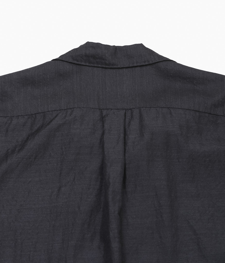 COMOLI 25SS ウールシルク半袖オープンカラーシャツ size2 COMOLI / ウールシルク 半袖オープンカラーシャツ / 1 / 25SS