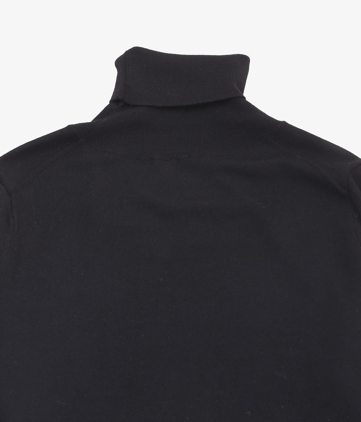 COMOLI Wool Turtleneck Dress (Black)