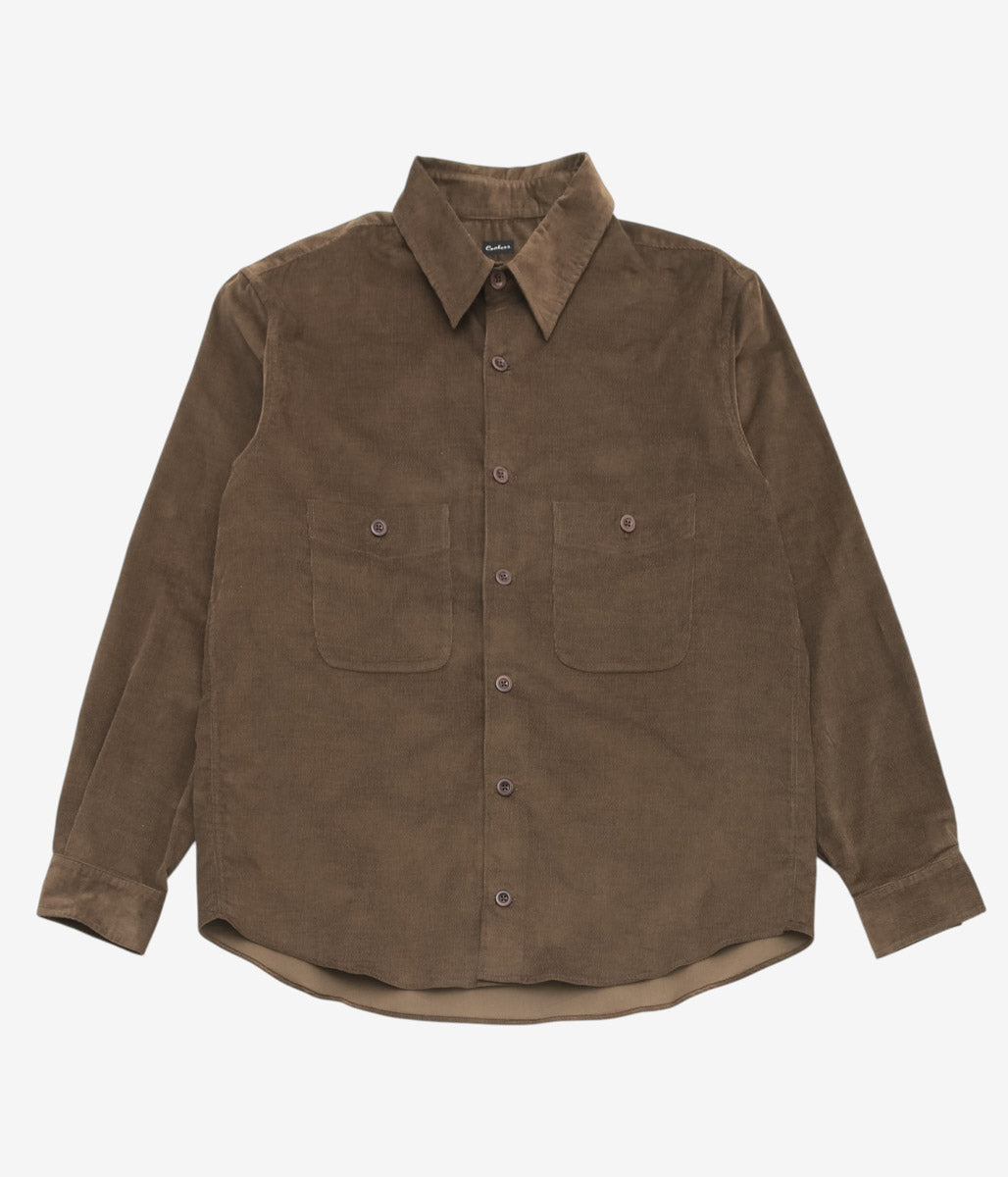 CONKERS ''BEADLE SHIRT'' (BROWN)