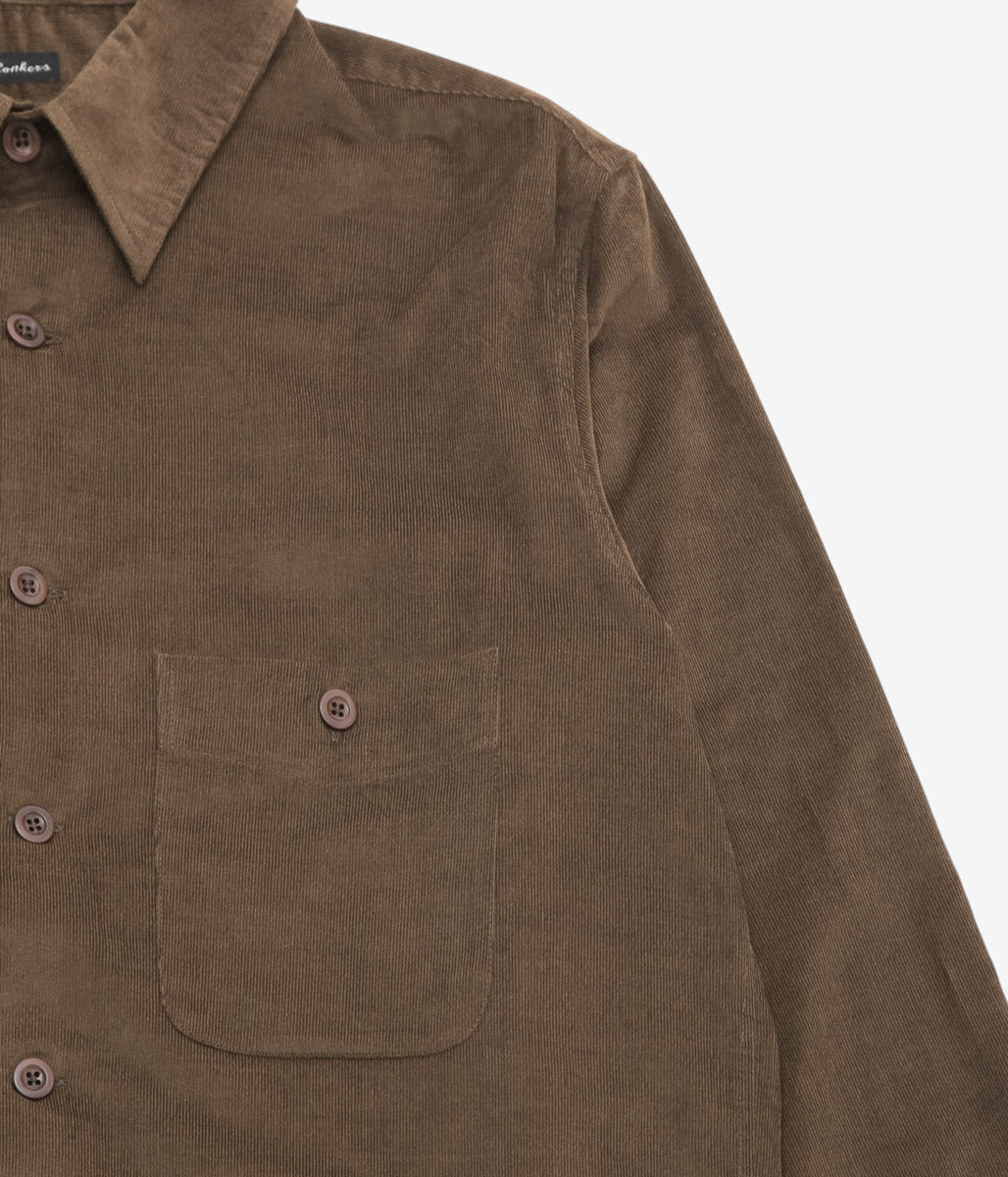 CONKERS ''BEADLE SHIRT'' (BROWN)