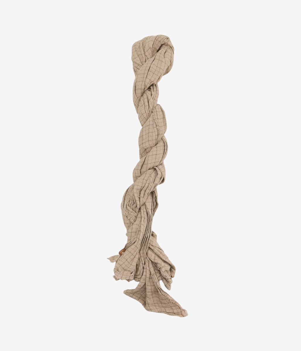 CONKERS "KNOT SCARF" (BROWN OVERDYE)