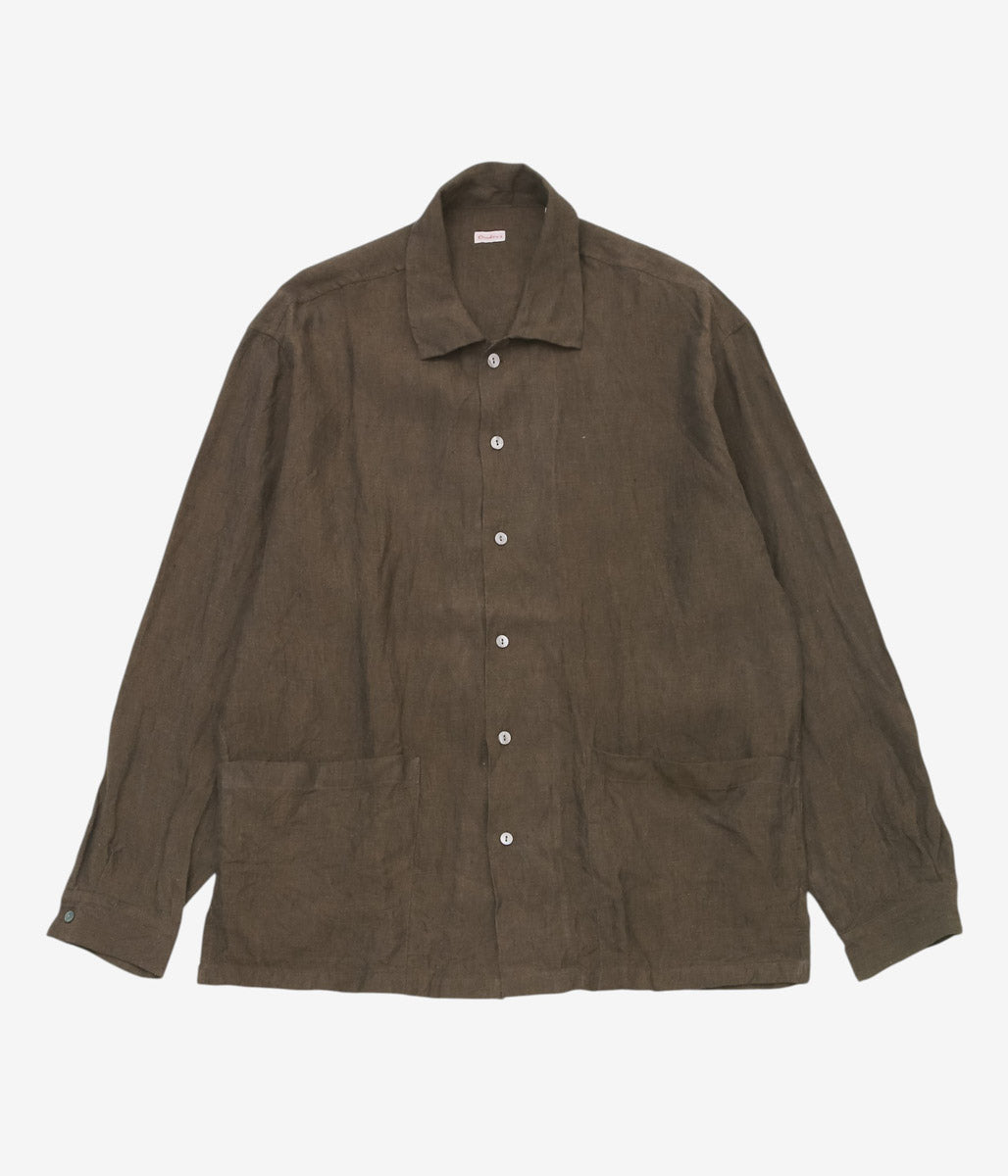 CONKERS "MARTYN SHIRT" (브라운 & 블랙)