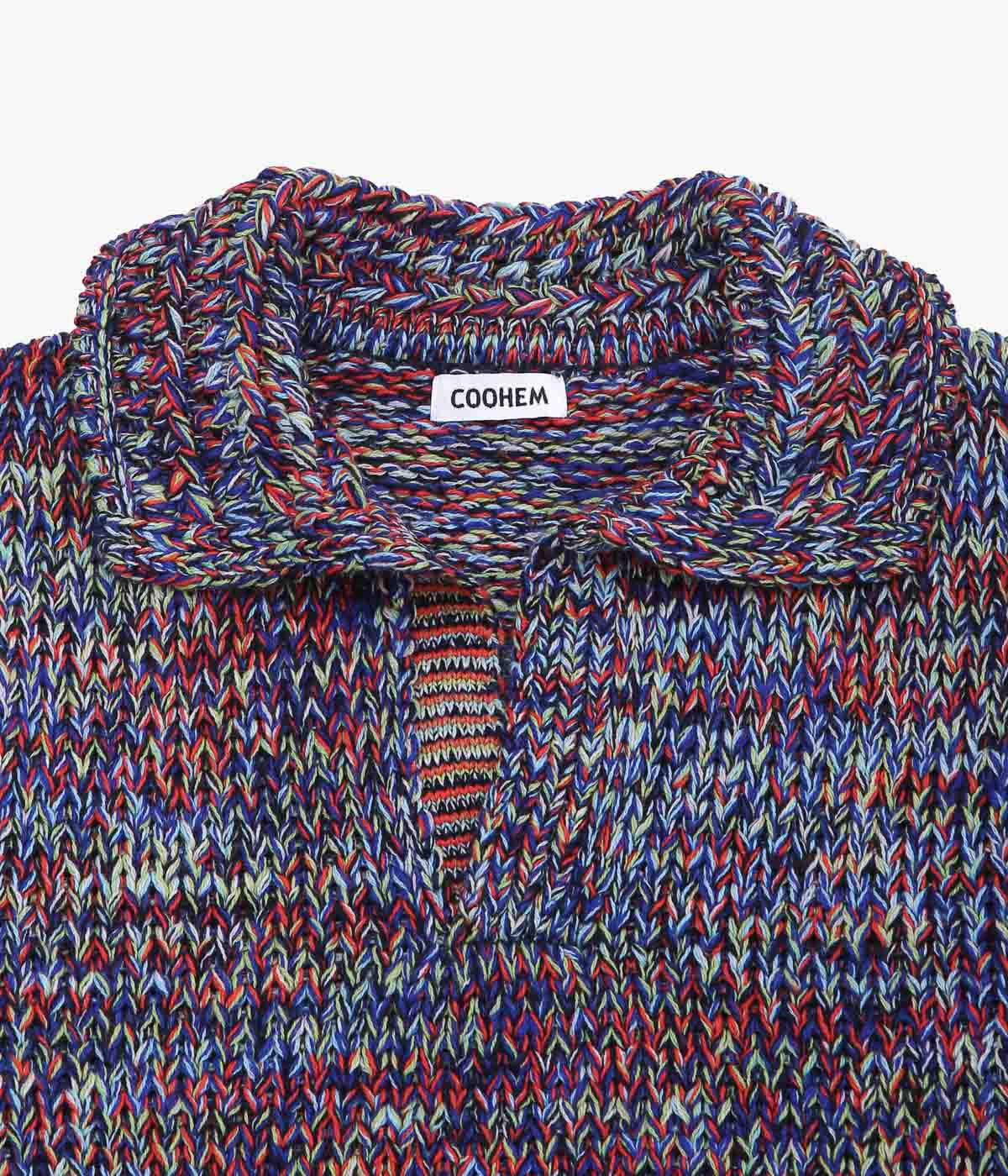 COOHEM ''COLORMIX BIG TENJIKU P/O'' (NAVY MULTI)