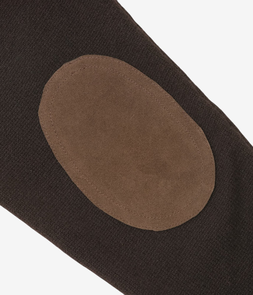 CORGI ''2PLY CASHMERE CREW NECK PULLOVER'' (DARK BROWN)