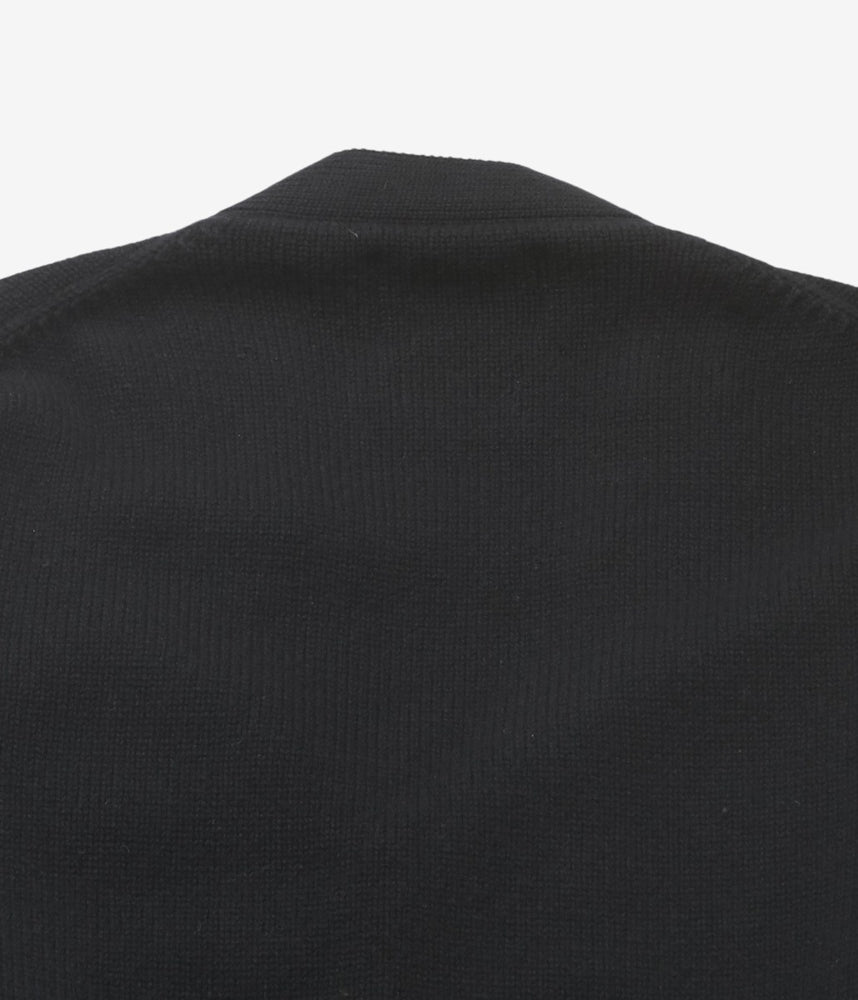CORGI ''4PLY CASHMERE CARDIGAN'' (BLACK)