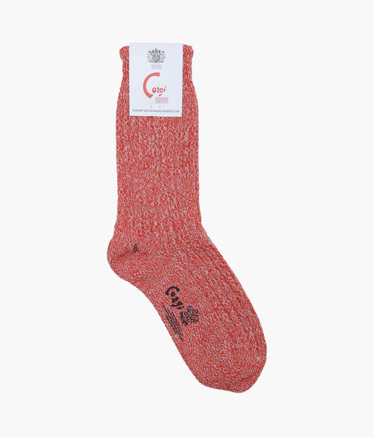 CORGI ''ARMY YARN SOCKS'' (RED/WHITE)